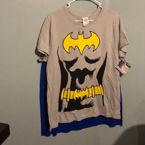 Batgirl T-shirt with cape